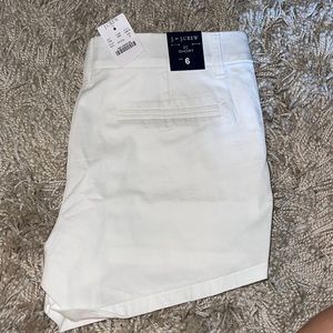 Brand new Chino J crew 3 1/2 inch shorts